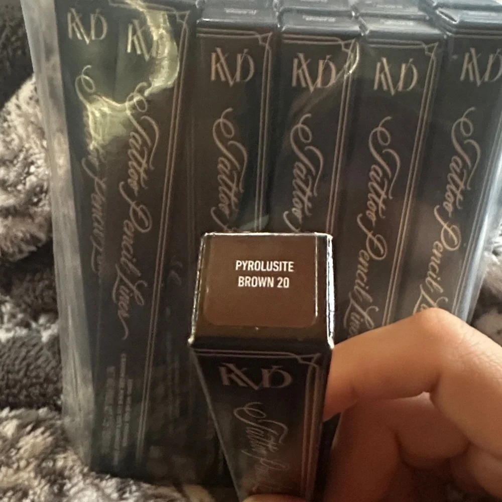 🆕 KVD BEAUTY Tattoo Pencil Liner Waterproof NIB - PYROLUSITE BROWN 20